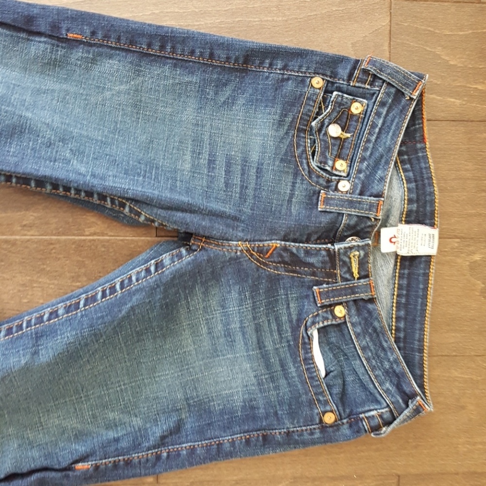 True Religion jeans size 28 darker blue